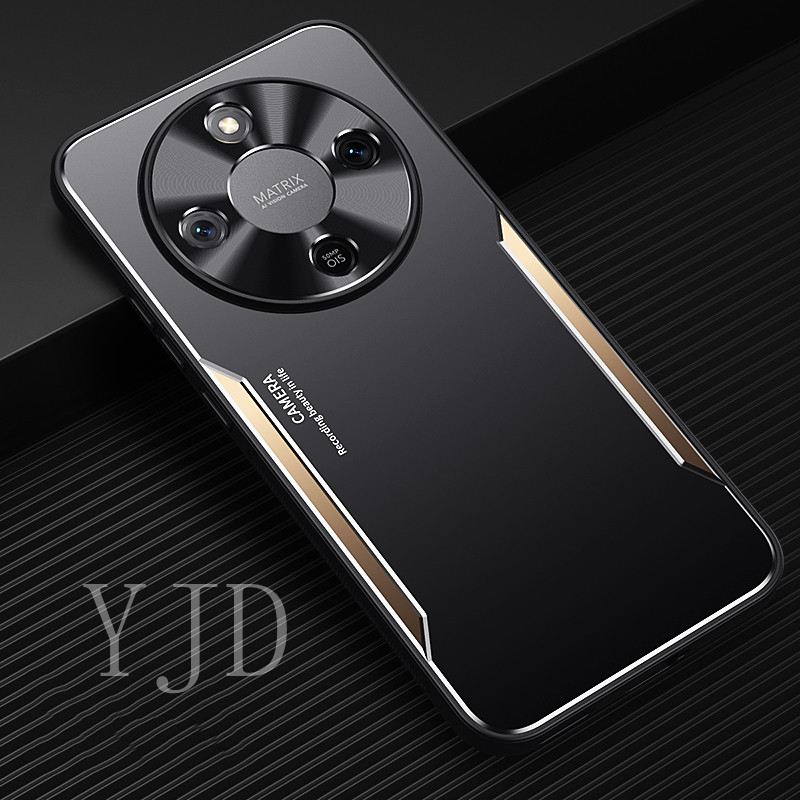 Ốp Lưng Cho Honor X9d Hợp Kim Nhôm Kim Loại TPU Chống Rơi Vỏ Điện Thoại