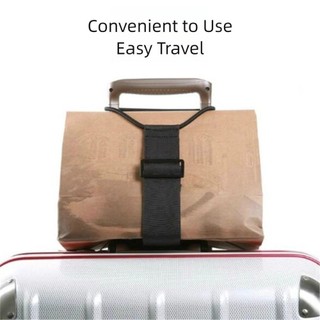 FURNIGO 1 / 2 Cái Dây đeo đàn hồi hành lý, Dây nối hành lý có thể điều chỉnh có thể tái sử dụng, Vali du lịch đa năng Dây đeo cố định Phụ kiện Luggag