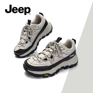 Giày Nữ JEEP Mùa Thu Retro - Tăng Chiều Cao, Chống Trơn Trượt và Mài Mòn - Thích Hợp Đi Bộ Đường Dài và Hàng Ngày