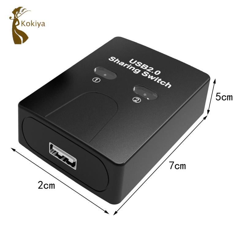 Kokiya Máy in Chia Sẻ Công Tắc 2 Trong 1 Tăng Công Suất Cắm Và Chạy Cho Chuột Bàn Phím Máy Tính