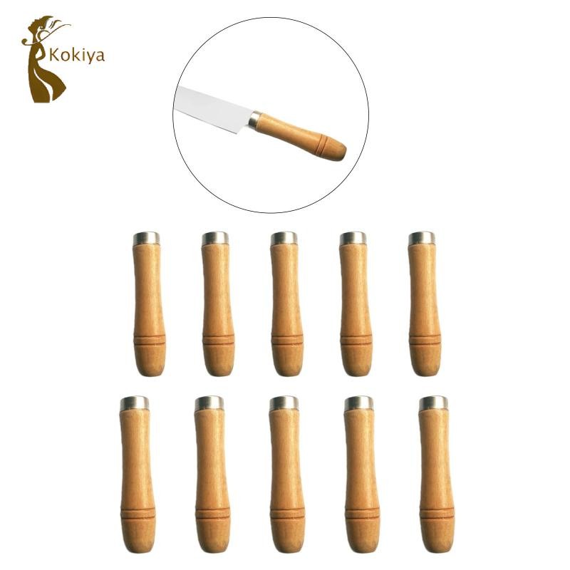 5 Chiếc Gỗ Tay Cầm Tập Tin Phụ Kiện Tua Vít Tay Cầm Mộc