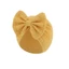 Treeling Bun Nút Nắp Mầm Non Bệnh Viện Mũ Turban Trẻ Sơ Sinh Nắp Bonnet Màu Trơn Headwrap
