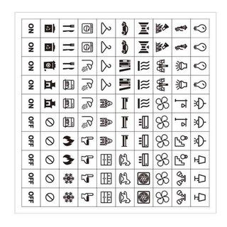 Waterproof Switchs Panel Labels Light Switchs Labels Sticker Home,Office,School