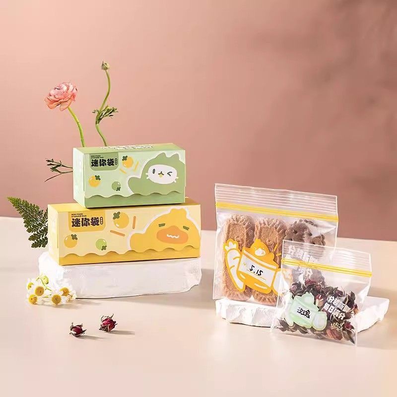 🌟Túi Đựng Thực Phẩm Trẻ Em Mini Thực Phẩm Bổ Sung Cho Bé Túi Giữ Tươi Kích Thước Nhỏ Khuẩn YQUS