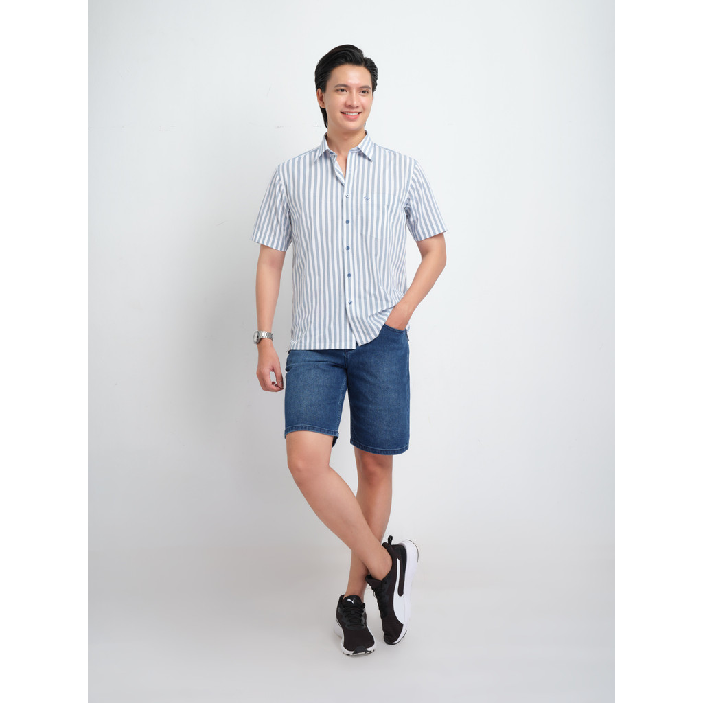 Quần Short Jean VIETTIEN SMART CASUAL vải Cotton form REGULAR VT00000512