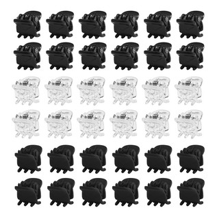 1.5cm Mờ Đen Mini Nhỏ Kẹp Nữ Nổ Tóc Nhỏ Trẻ Em Công Chúa Đầu Bện Tóc Mũ Đội Đầu 7JNJ