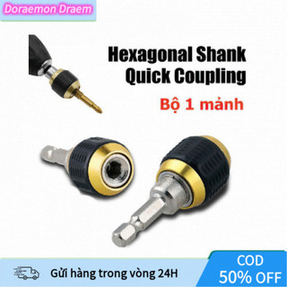 Đầu Chuyển Đổi Mũi Khoan Lục Giác 60mm 1/4 Inch, Chất Liệu Thép Không Gỉ, Dùng Được Cho Mọi Máy Khoan, Độ Bền Cao, Chất