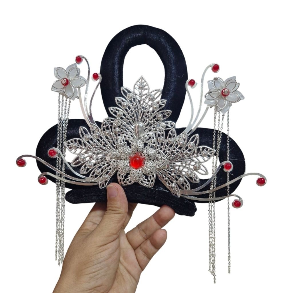 Cài chị Hằng Nga, dùng để cài tóc biểu diễn Trung Thu, biểu diễ văn nghệ, Đạo cụ phụ kiện Nguyễn Nhật