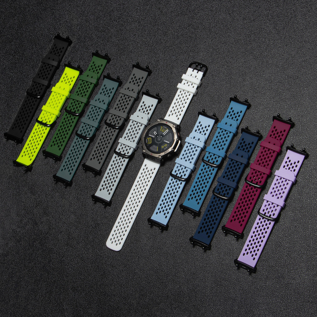 Dây đeo silicon thoáng khí cho Amazfit T-Rex 3 / T-Rex / T-Rex Pro / T-Rex 2 / T-Rex Ultra
