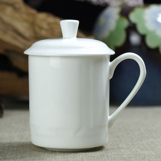 Jingdezhen Xương Trung Quốc Trà Cốc Có Nắp Hội Nghị Cốc Gốm Nước Văn Phòng Cốc Quà Tặng Cốc Phong Cách Jing RAVE