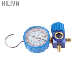 hilivn Camerina Đồng hồ đo áp kế điều hòa không khí; Van 500psi 35kgf Cm có Gương Trực Quan