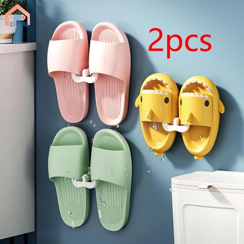 2x Kệ Sandal Treo Tường Cho Hệ Thống Thoát Nước Giày Trong Phòng Khách Hình Chữ U