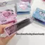 HFTOY Thời Trang Ren Ngọt Ngào Phong Cách Denim Album Thẻ Mini Di Động 3 Inch Photocard Chất Kết Dính Túi Đựng Thẻ Nhỏ Lá Rời Có Thể Tháo Rời ~
