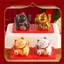 AA 1 Cái Waving Wealth Good Fortune Awaits Đồ trang trí chạy bằng năng lượng mặt trời cho gia đình và văn phòng Luy Beoning Cat chạy bằng năng lượng mặt trời VN