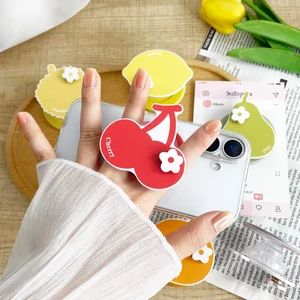 Giá đỡ điện thoại nam châm họa tiết tiệc trái cây có thể gập lại cho điện thoại nam châm