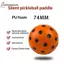 Cheenm PU Foam Sho Hấp thụ Pileball 74MM Độ đàn hồi cao Yên tĩnh cho trong nhà Ngoài trời Huấn luyện mọi lứa tuổi Giải trí VN