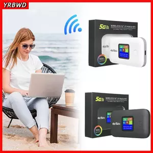 YRBWD Pocket WIFI, Tín hiệu mạnh Hỗ trợ tất cả các thẻ SIM Bộ định tuyến WiFi di động, Văn phòng kinh doanh WiFi di động nhỏ 4G tiện lợi