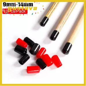 GUSTAVA 10 Chiếc Đầu Bảo Vệ, Thay Thế Ferrule Đầu Cao Su, Bền Trượt Snooker Bi-a Phụ Kiện Bảo Vệ Bi-a Bể Bơi Cue Câu Lạc Bộ Trong Nhà Pub Trò Chơi Gia Đình