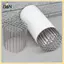 Vỏ thoát nước ban công B & N Bộ lọc chống tắc tròn 4 Inch để lắp đặt sàn nhà Thiết kế dễ dàng làm sạch.