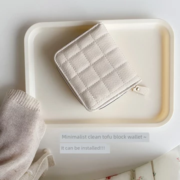 ví cầm tay nữ ví cầm tay nữ sang chảnh Mới Đơn Giản Ví Nhỏ ins Retro Nữ Nhỏ Tinh Tế Mini Sinh Viên Đựng Thẻ Tiền Xu Ví Niche Ví