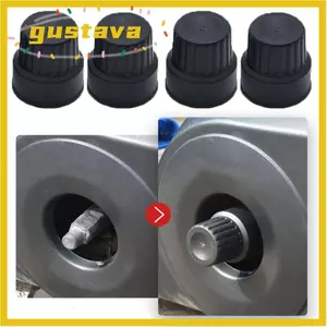 GUSTAVA 2 Lỗ Bàn Đạp Chân, Đen 30 * 25 * 35mm Xe Tay Ga Bảo Vệ Cắm, Phụ Kiện Chất Lượng Cao Trục Trung Tâm Vít Phụ Kiện Xe Đạp Điện