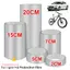 TOPTOOLCX 1 Cuộn Miếng Dán Bảo Vệ Xe Đạp, 2 / 3 / 5 / 7 / 10cm Chiều Rộng Đi Xe Trang Trí Phim Bảo Vệ Trong Suốt, Chống Trầy Xước Khung Xe Đạp Vô Hình Bảo Vệ Băng Cửa Ô Tô