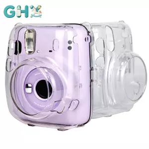 GHX Cho Instax Mini 11 Túi Máy Ảnh Di Động Trong Suốt Túi Đựng Máy Ảnh Có Dây Đeo VN