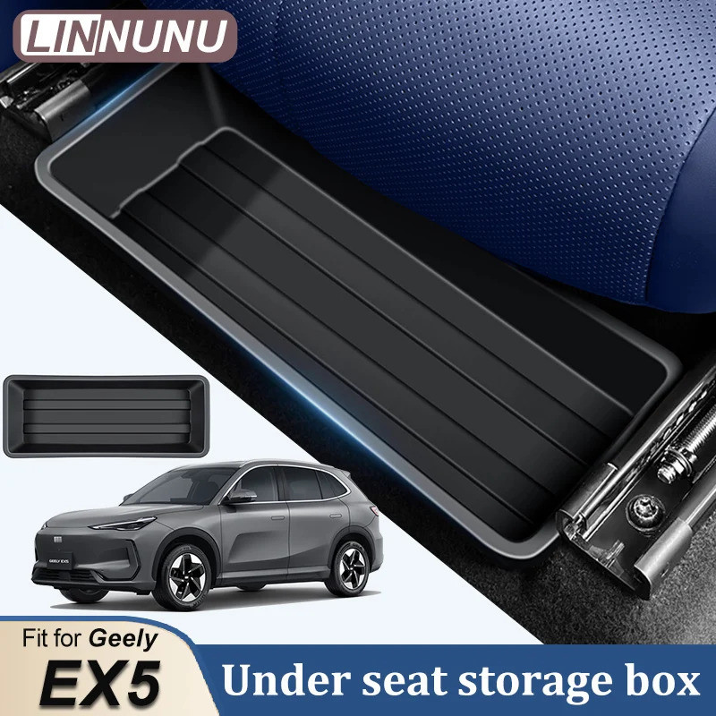 XE DƯỚI GHẾ HỘP BẢO QUẢN Người Lái Xe Ghế Hành Khách Ẩn Tổ Chức Khay TPE Chất Liệu Chống Thấm Nước Chống Bẩn Nội Thất Tidying Phụ Kiện