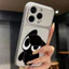 Ốp lưng iPhone Họa tiết da mạ họa tiết Luo Xiaohei iPhone 17 16 15 14 13 12 11 Pro Max Plus Max