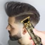 Retro Màn Hình Kỹ Thuật Số Đầu Dầu Cắt Tóc Salon Chuyên Dụng Sạc Tóc Hộ Gia Đình Nam Khắc Đẩy Trắng Tóc