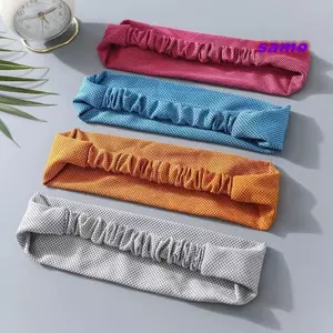 SAMO Băng đô co giãn mát mẻ, Băng đô thể thao thoáng khí khô nhanh, Băng đô tập thể dục thấm mồ hôi mùa hè