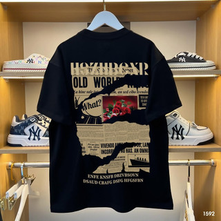 COD  Áo Thun, Phông Nam Nữ Cotton Cao Cấp UNISEX Streetwear Thời Trang Thoáng Mát Oversize 100Kg