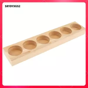 Giá trưng bày nước hoa tinh dầu bằng gỗ Giá đỡ cho chai 6x