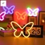 Đèn ngủ LED bướm - Đèn trang trí phòng ngủ Neon sáng tạo