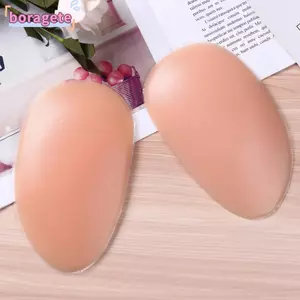 Miếng đệm mông BORAGETE, Chèn Hip Up Mông Giả hông, Tấm silicon có thể tháo rời tự nhiên vô hình gợi cảm dành cho nữ