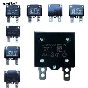 SMILE 2 Chiếc Rơle Cầu Chì Phụ Kiện Ô Tô Tự Động Đặt Lại Mạch Ngắt Trẻ Em RC Đồ Chơi Đặt Lại Rơ Le