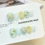 Mùa Hè Họa Tiết Sao Biển Làm Móng Tay Phù Hợp Với Ba Chiều Ngọt Ngào Dreamy Handmade Đeo Móng Tay Miếng Dán LYVW