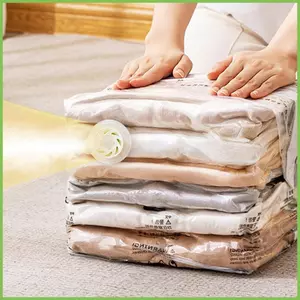 Túi Hút Chân Không Không Bơm Lớn Tiết Kiệm Không Gian Quần Áo Hút Chân Không Cói Túi Bảo Quản Gối Chăn Chăn Ga Gối gelhvn