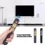 SUIT Điều khiển từ xa học tập tiện dụng với 6 nút lớn Bộ điều khiển thông minh cho thiết bị âm thanh và Video Dễ sử dụng