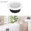 Belleshopp Lưới tản nhiệt có lỗ thông hơi tròn 150mm cho hệ thống HVAC – Trần Soffit & Giá treo tường nghiêng ABS