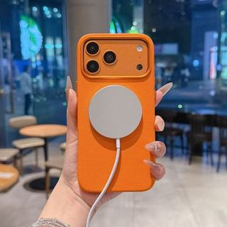 Dệt hoa văn công nghệ vải AI nút thích hợp cho iPhone 17 Promax vỏ điện thoại iPhone 16 Pro thay đổi tức thì 17 vòng sạc không dây ẩn 15pm nút kim loại bảo vệ