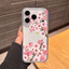 Ốp điện thoại di động hình hoa và lá mới cho Xiaomi Redmi Note 10 11 12 Pro 5G 4G 10S 11S 12S Redmi 12C 10C 9T A1 A2 9 Vỏ TPU mềm chống sốc Họa tiết trong suốt