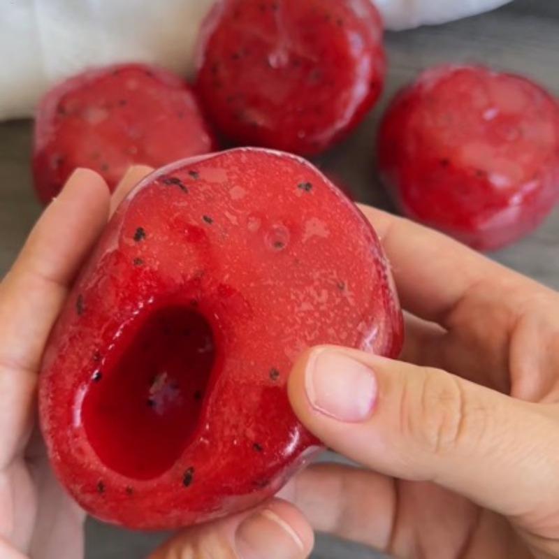 Handmade Dưa Hấu Slushy Squishy Đồ Chơi Chậm Giảm Căng Thẳng Bóp Bóng Thực Tế Trái Cây Fidget Đồ Chơi