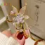 < Honeyba > Trâm cài hoa kim cương giả thời trang dành cho nữ Quần áo Áo khoác Phụ kiện trang sức Quà tặng Đẹp