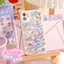 Miếng Dán Cá Tính Miếng Dán Trang Trí Phần Thưởng Đồ Chơi 3D Dập Nổi Pha Lê Ba Chiều Trẻ Em Miếng Dán Mèo Ngực Thỏ Trang Trí Thủ Công Điện Thoại Di Động Xếp Hình Phần Thưởng Dán
