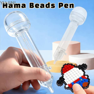 YUJINI Bút Gắn Hạt Perler Hama, Dụng Cụ Tự Động Đặt Hạt Thủ Công Sáng Tạo 2.6mm, Hỗ Trợ Dự Án Làm Đồ Handmade DIY