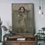 Retro Dưới Nước Ophelia Dream Lover Poster Không Khung Tranh Canvas Trang Trí Tường Nhà Thanh Lịch