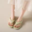 EVA Bên Ngoài Mặc Flip-Flops Nữ Mùa Hè Đế Mềm Màu Trơn Flip-Flops Giày Đi Biển 3QAE