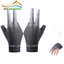 Găng tay bi-a Chất liệu hút ẩm Cue Phụ kiện thể thao Găng tay 3 ngón tay