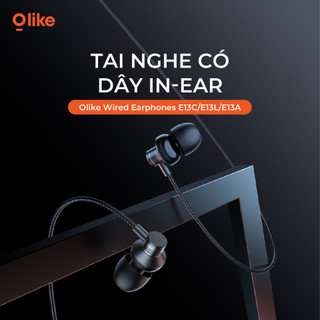 Olike E13 Tai Nghe Có Dây Gaming Nhét Tai Có Mic, Chống Ồn, Cách Âm Tốt, Cổng Type-C Lightning Cho iPhone Samsung Xiaomi